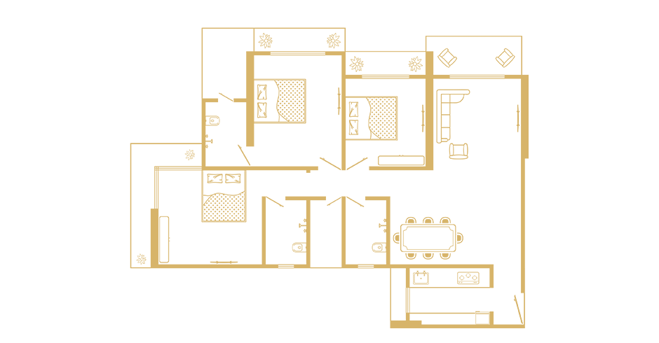 White Square Kalyan Floor Plans