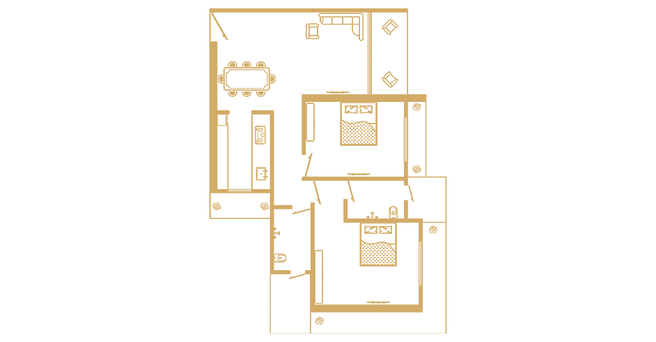 White Square Kalyan Floor Plans