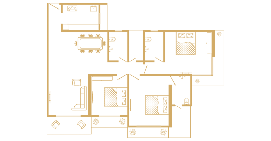 White Square Kalyan Floor Plans